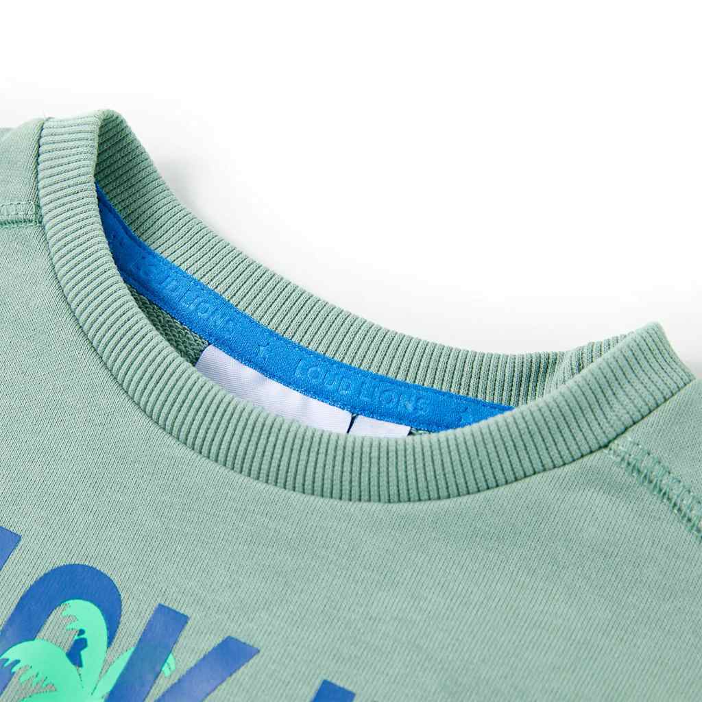 Vidaxl Kinderpullover 140 Lichtkaki