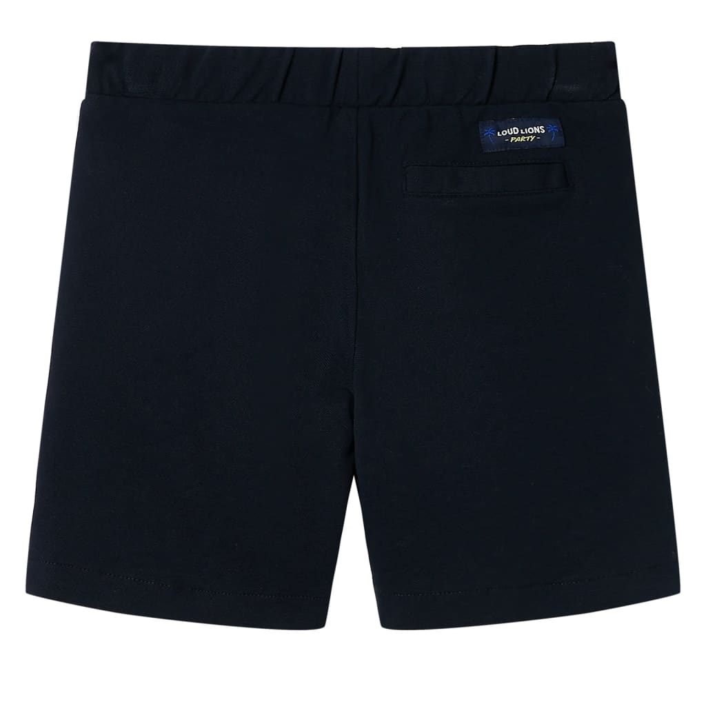 Vidaxl Kindershorts mit Trekoord 92 Marine Blue