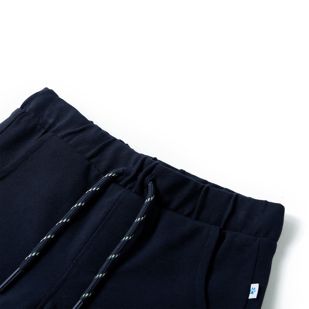 Vidaxl Kindershorts mit Trekoord 92 Marine Blue
