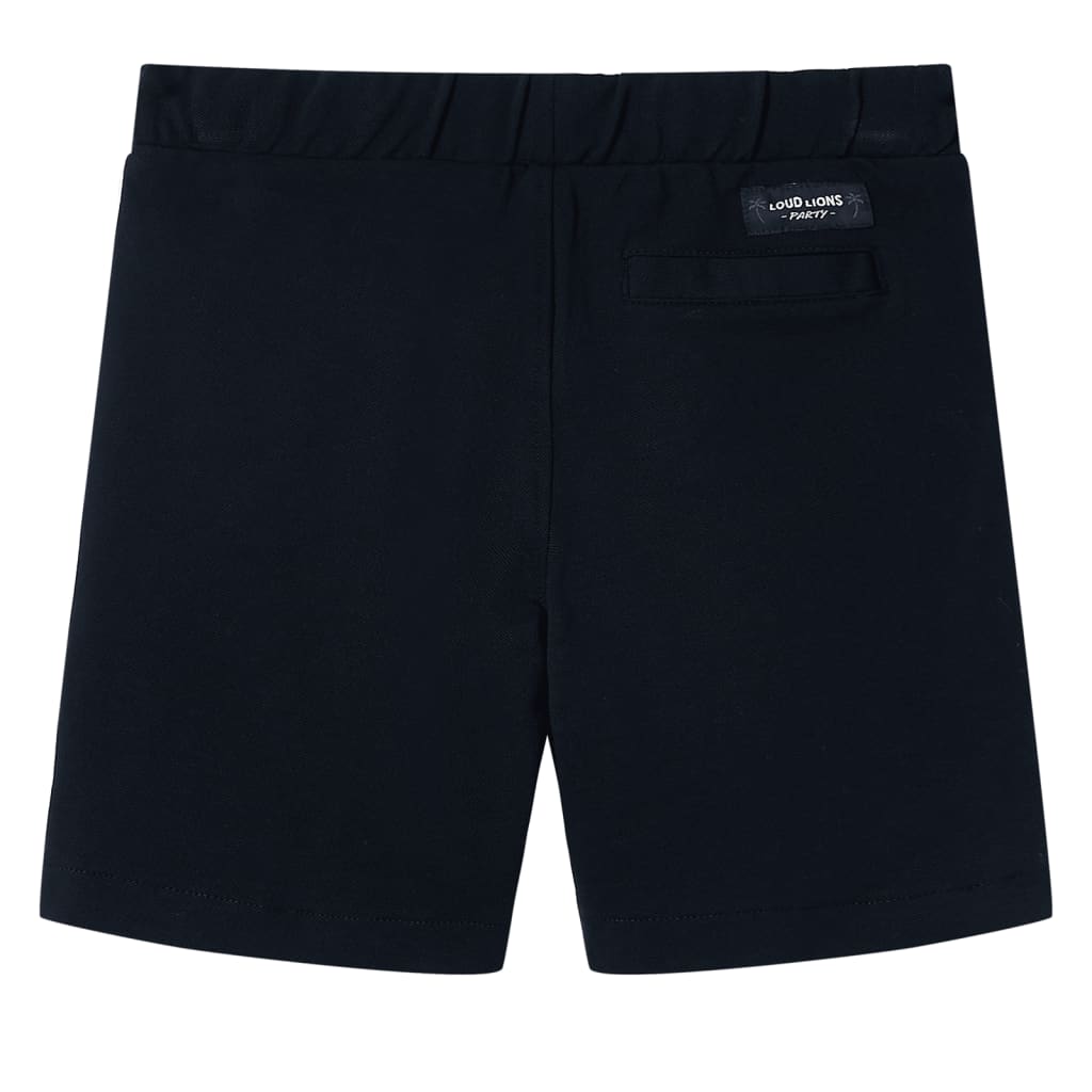 Vidaxl Kindershorts mit Trekkoord 116 Marine Blue