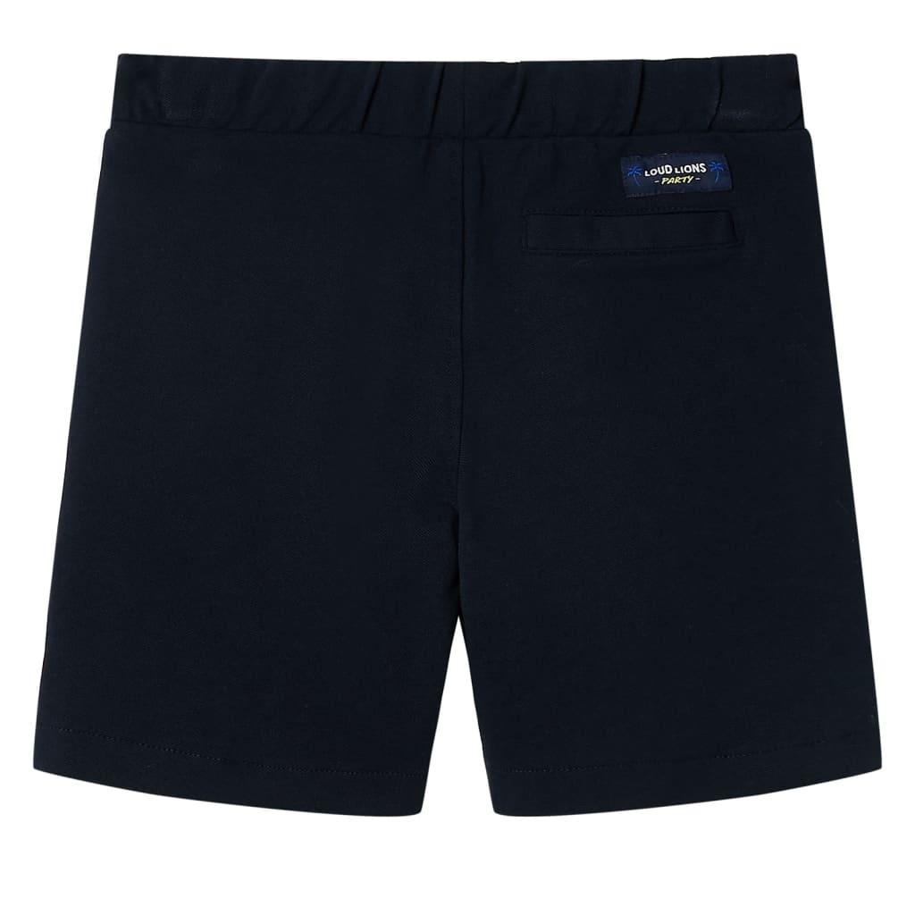 Vidaxl Kindershorts mit Trekoord 140 Marine Blue