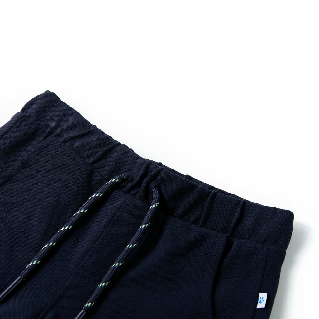 Vidaxl Kindershorts mit Trekoord 140 Marine Blue