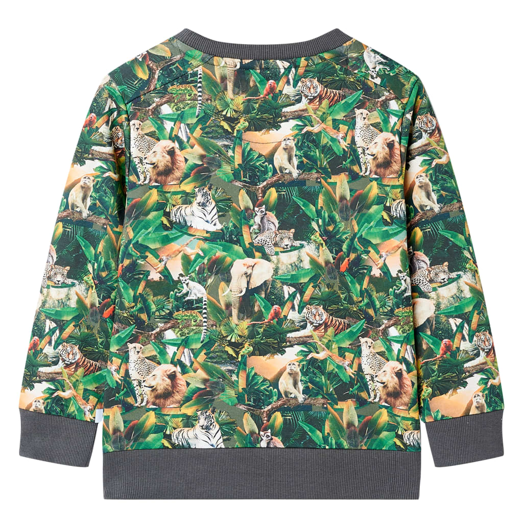 Vidaxl Kinderpullover 92 Oudpetrol