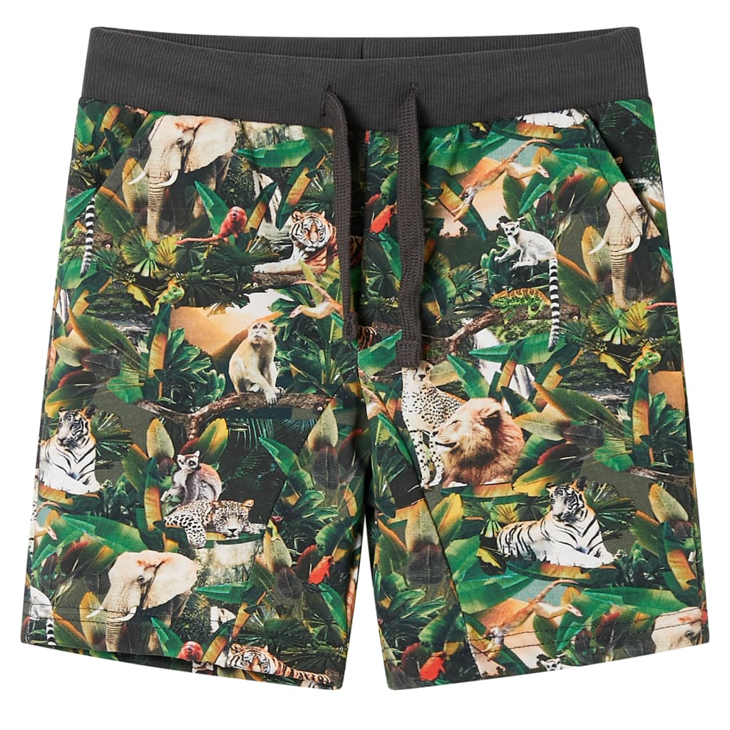 Vidaxl Children's Short mit Trekkoord 92 Oudpetrol