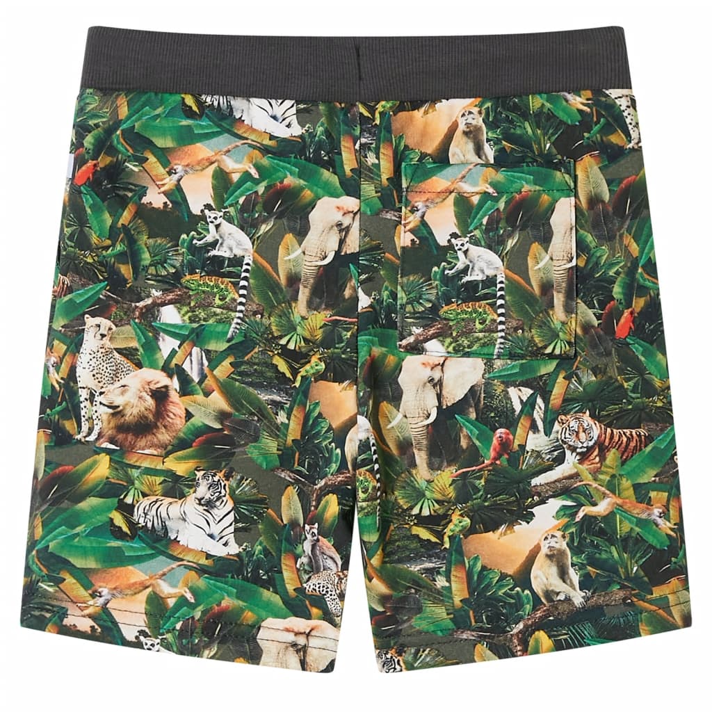 Vidaxl Children's Short mit Trekkoord 92 Oudpetrol