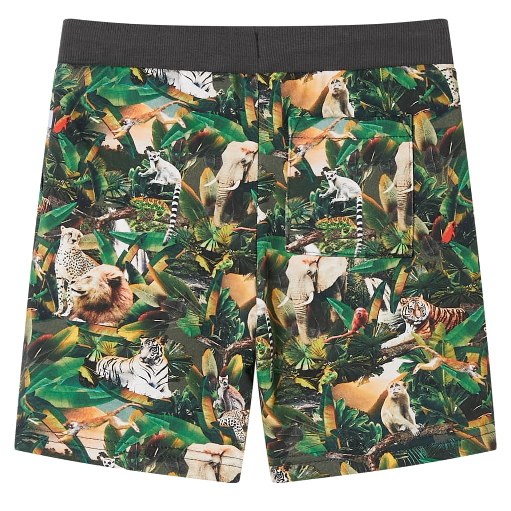 VIDAXL -Kindershorts mit Trekkoord 104 Oudpetrol