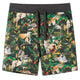 VIDAXL -Kindershorts mit Trekkoord 116 Oudpetrol