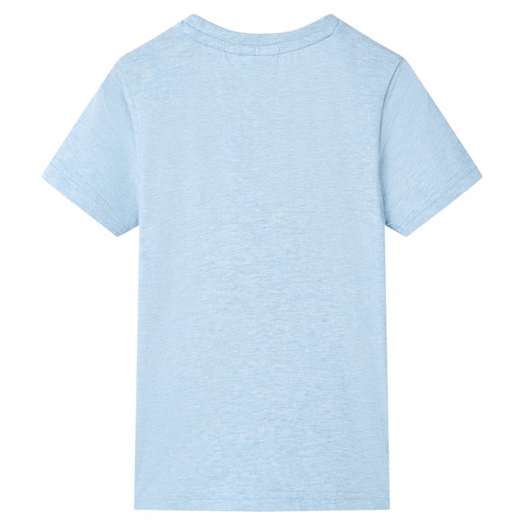 Vidaxl Kinderhemd 92 gemischt weich blau