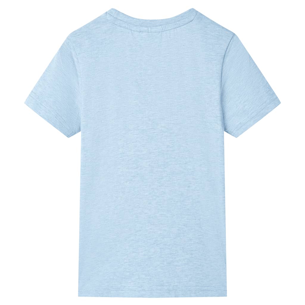 Vidaxl Kinderhemd 116 gemischt weich blau