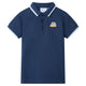 Vidaxl Kinderpolo -Shirt 104 Dunkelblau