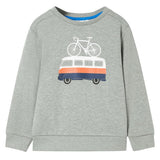 Vidaxl Kinderpullover 92 gemischtes Lichtkaki - afbeelding 1