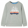 Vidaxl Kinderpullover 104 gemischtes Lichtkaki
