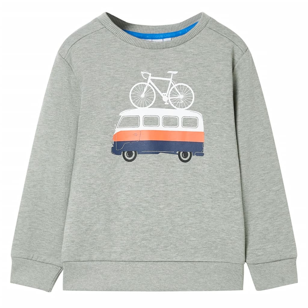 Vidaxl Kinderpullover 104 gemischtes Lichtkaki