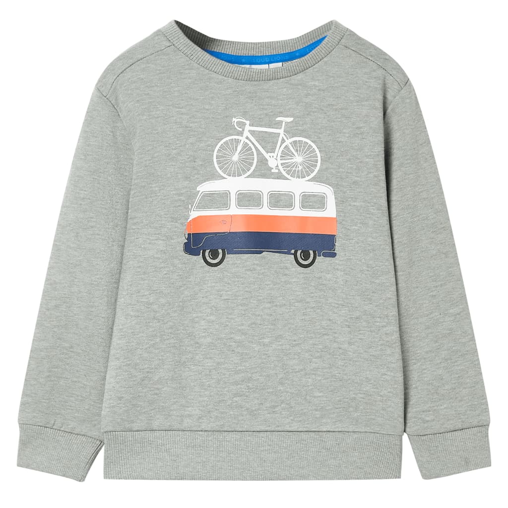 Vidaxl Kinderpullover 116 gemischtes Lichtkaki
