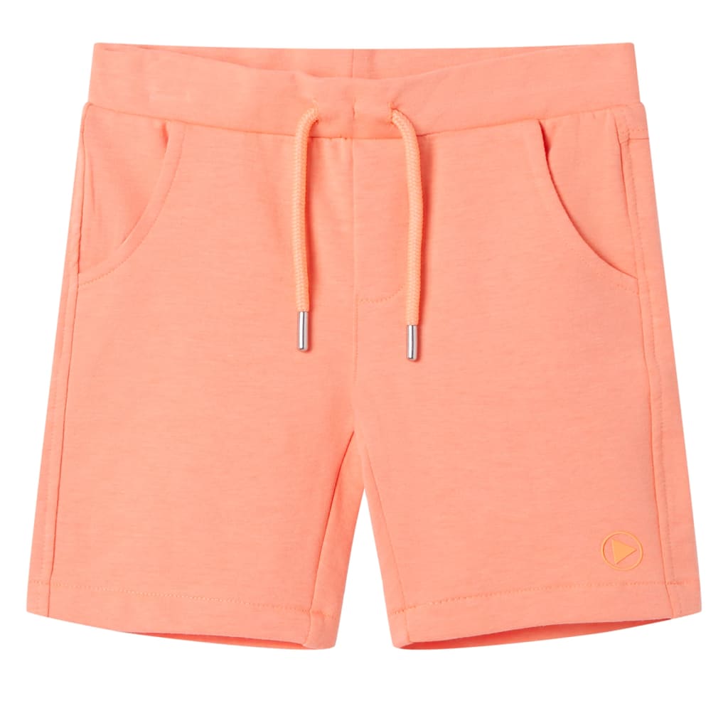 Vidaxl Kindershorts mit Trekoord 104 Neonoranje