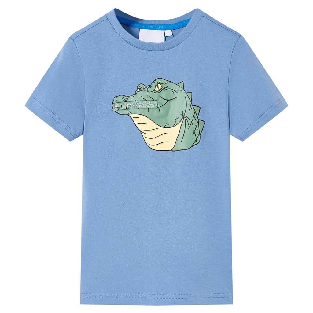 Vidaxl Kinderhemd 92 Zentralblau