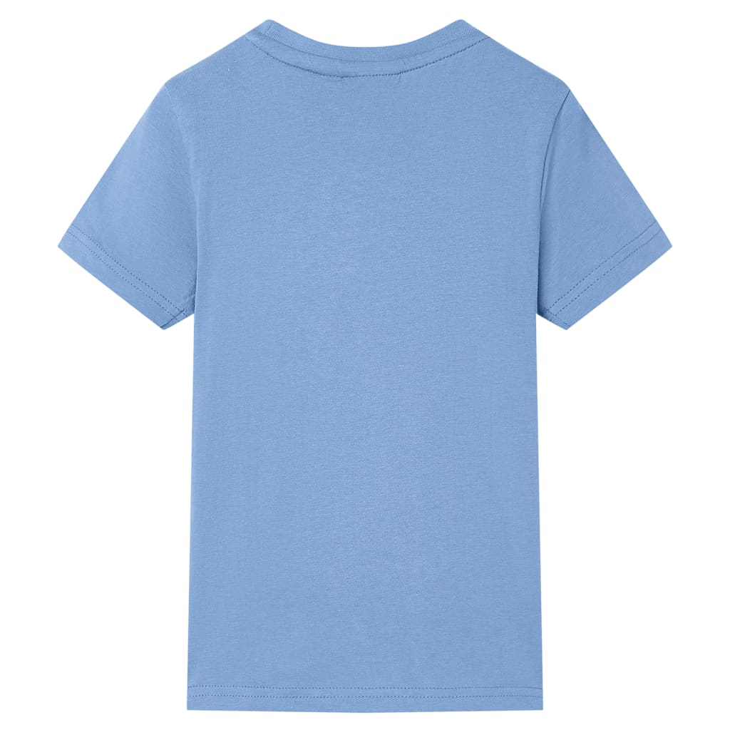 Vidaxl Kinderhemd 104 Middelblauw