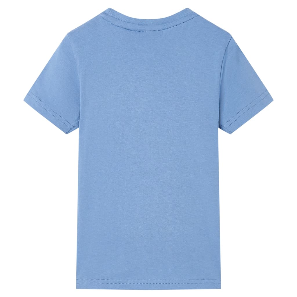 Vidaxl Kinderhemd 128 Zentralblau