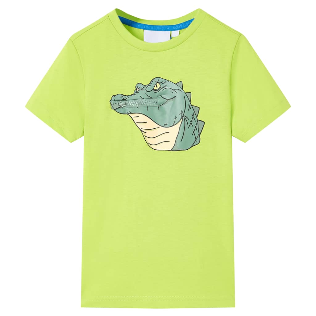 Vidaxl Kinderhemd 104 Limegroen