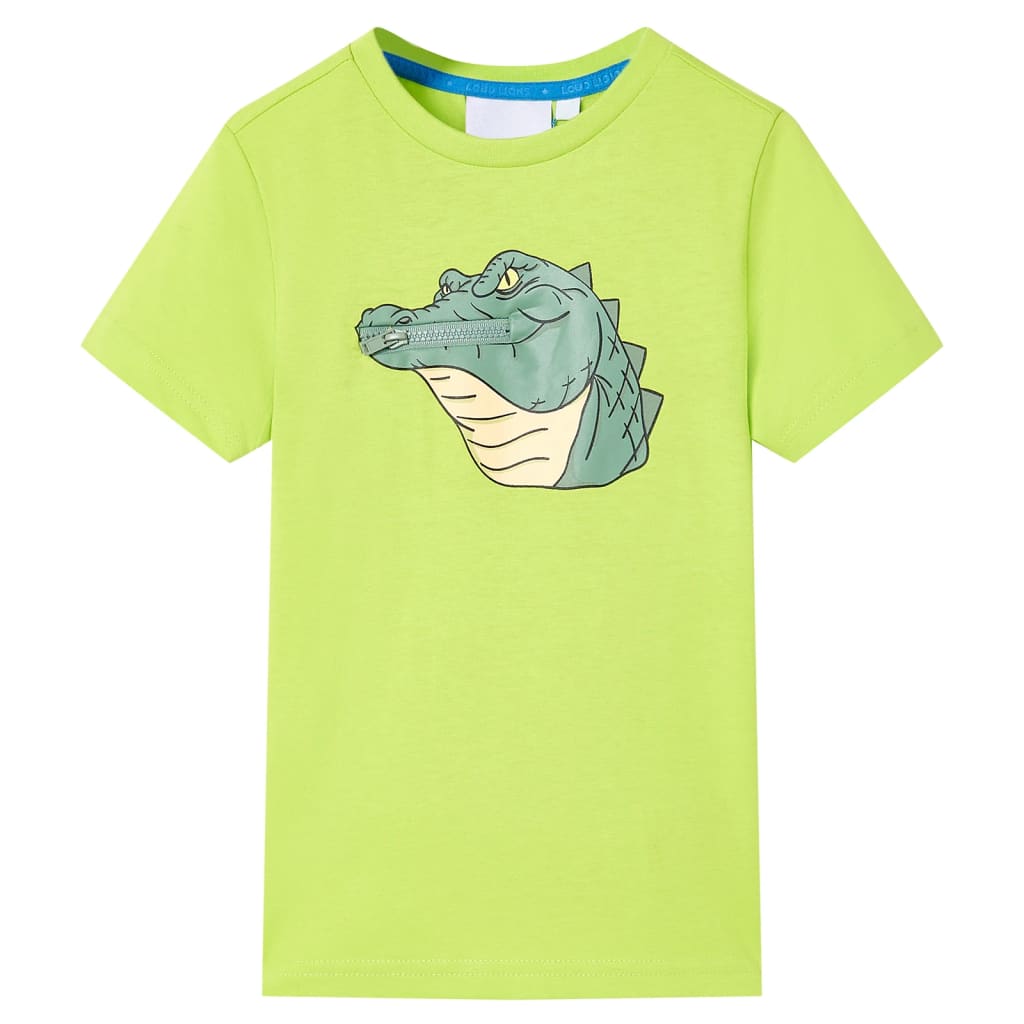 Vidaxl Kinderhemd 116 Limegroen