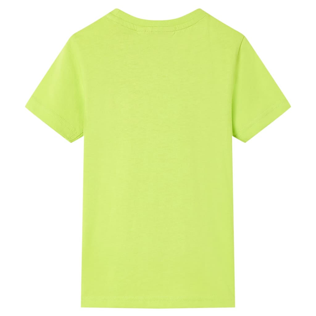 Vidaxl Kinderhemd 128 Limegroen