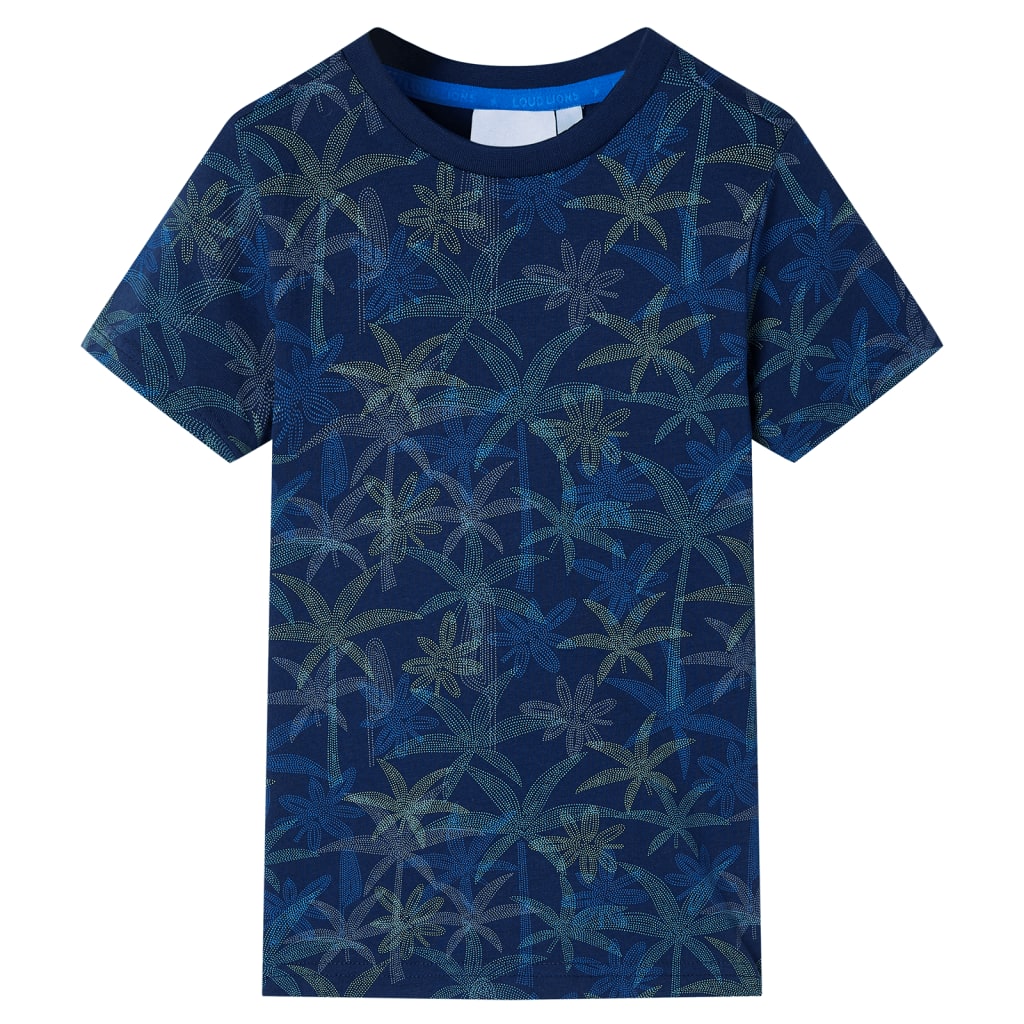 Vidaxl Kinderhemd 116 Marineblau