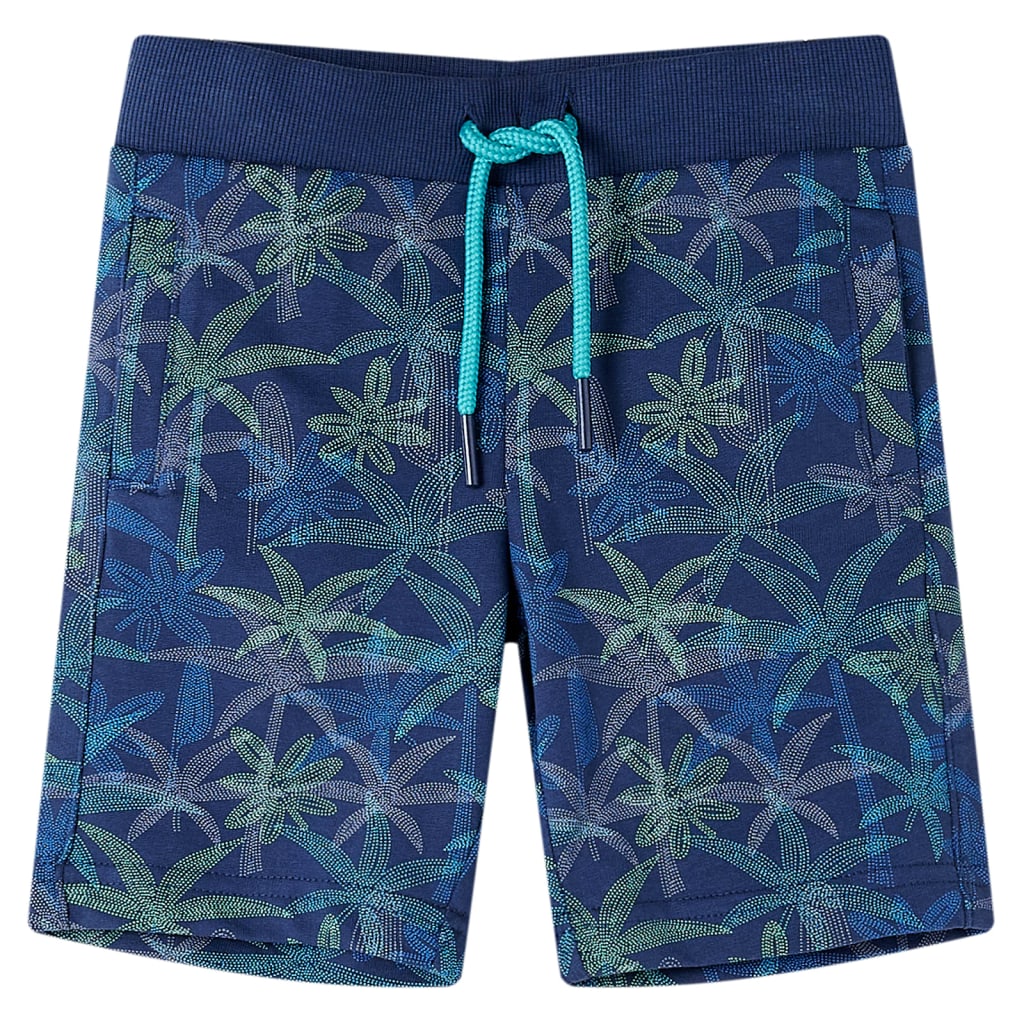 Vidaxl Kindershorts mit Trekoord 92 Marine Blue