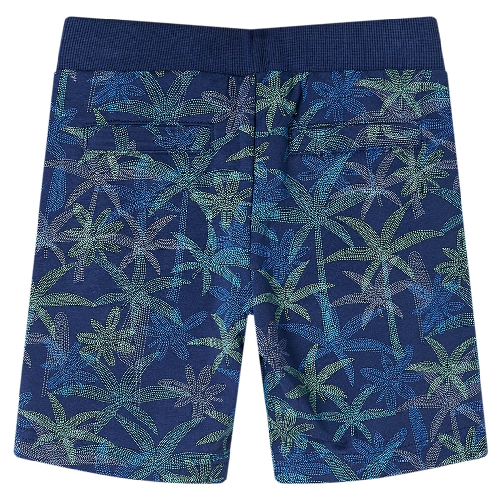 Vidaxl Kindershorts mit Trekoord 92 Marine Blue