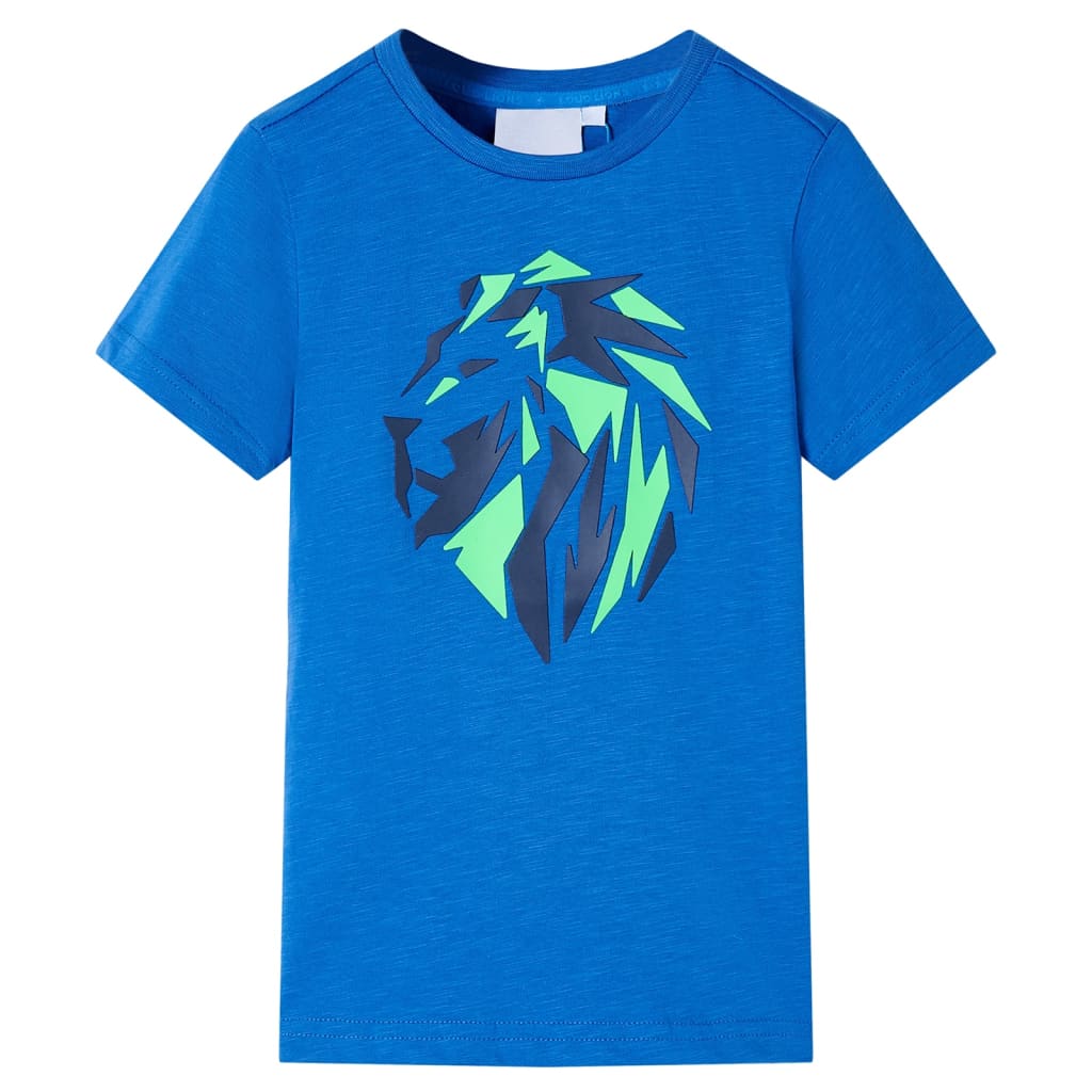 Vidaxl Kinderhemd 92 Blau