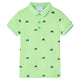 Vidaxl Kinderpolo -Shirt 92 Neongroen