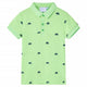 Vidaxl Kinderpolo -Shirt 116 Neongroen