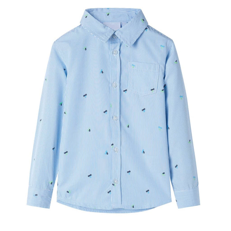 Vidaxl Kinderhemd 92 hellblau