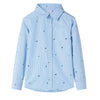Vidaxl Kinderhemd 116 Hellblau