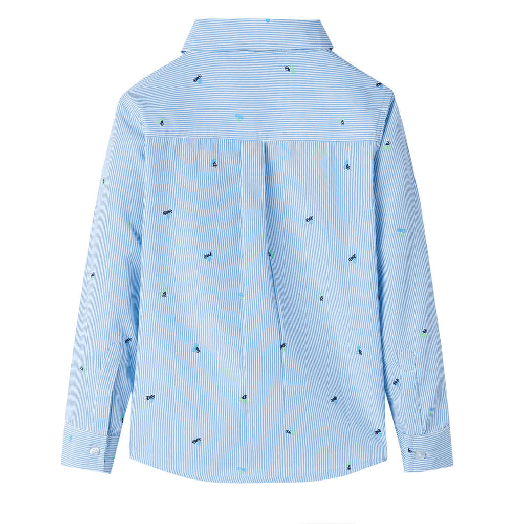 Vidaxl Kinderhemd 116 Hellblau