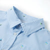 Vidaxl Kinderhemd 116 Hellblau