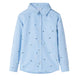 Vidaxl Kinderhemd 128 hellblau
