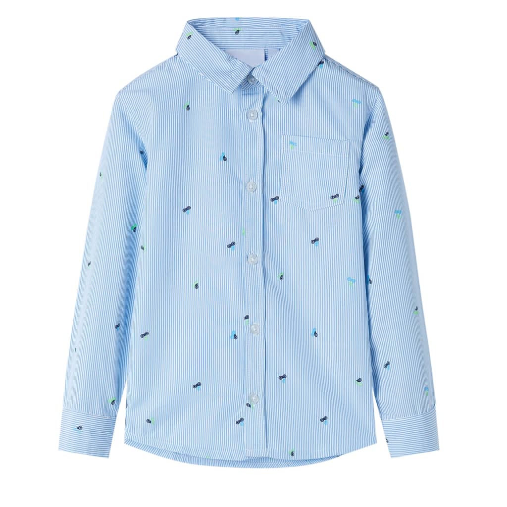 Vidaxl Kinderhemd 140 hellblau