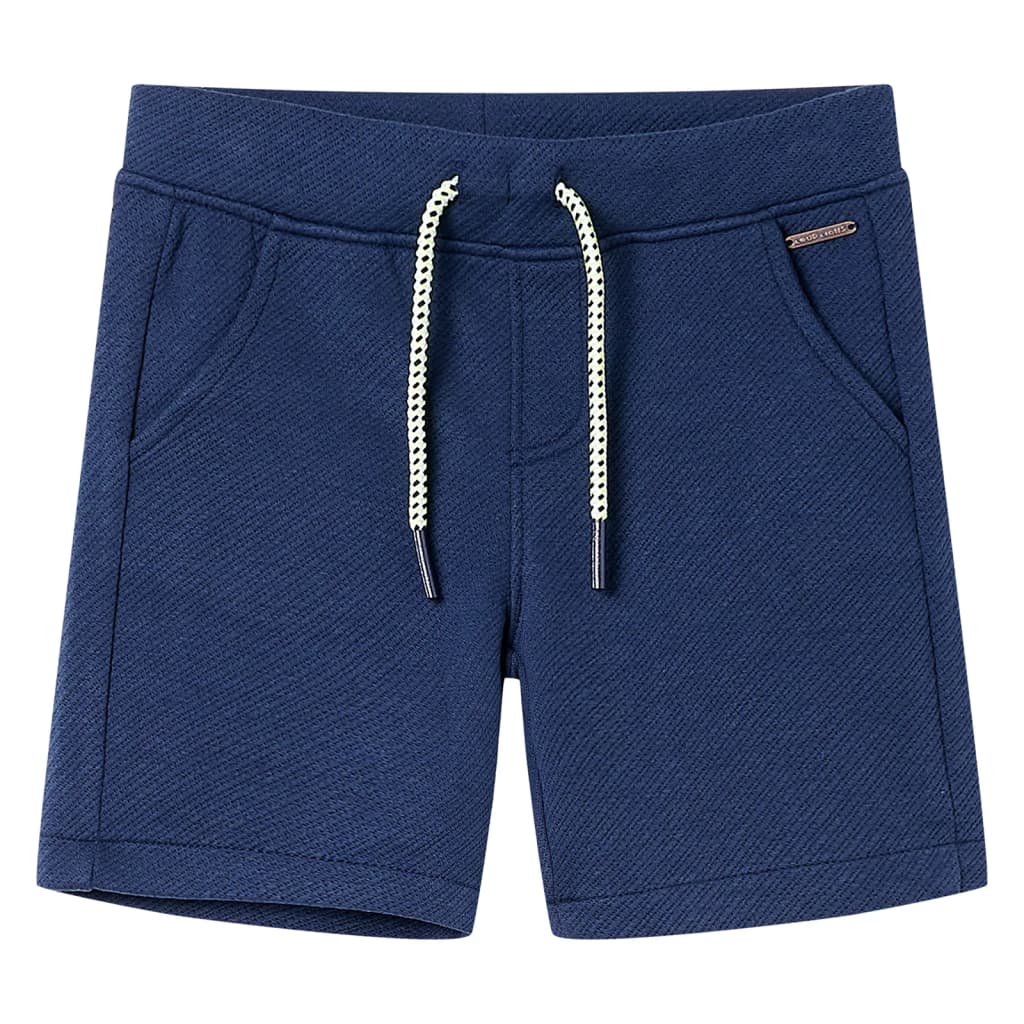Vidaxl Kindershorts mit Trekoord 128 Dunkelblau