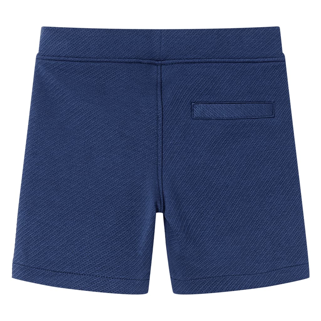 Vidaxl Kindershorts mit Trekoord 140 dunkelblau