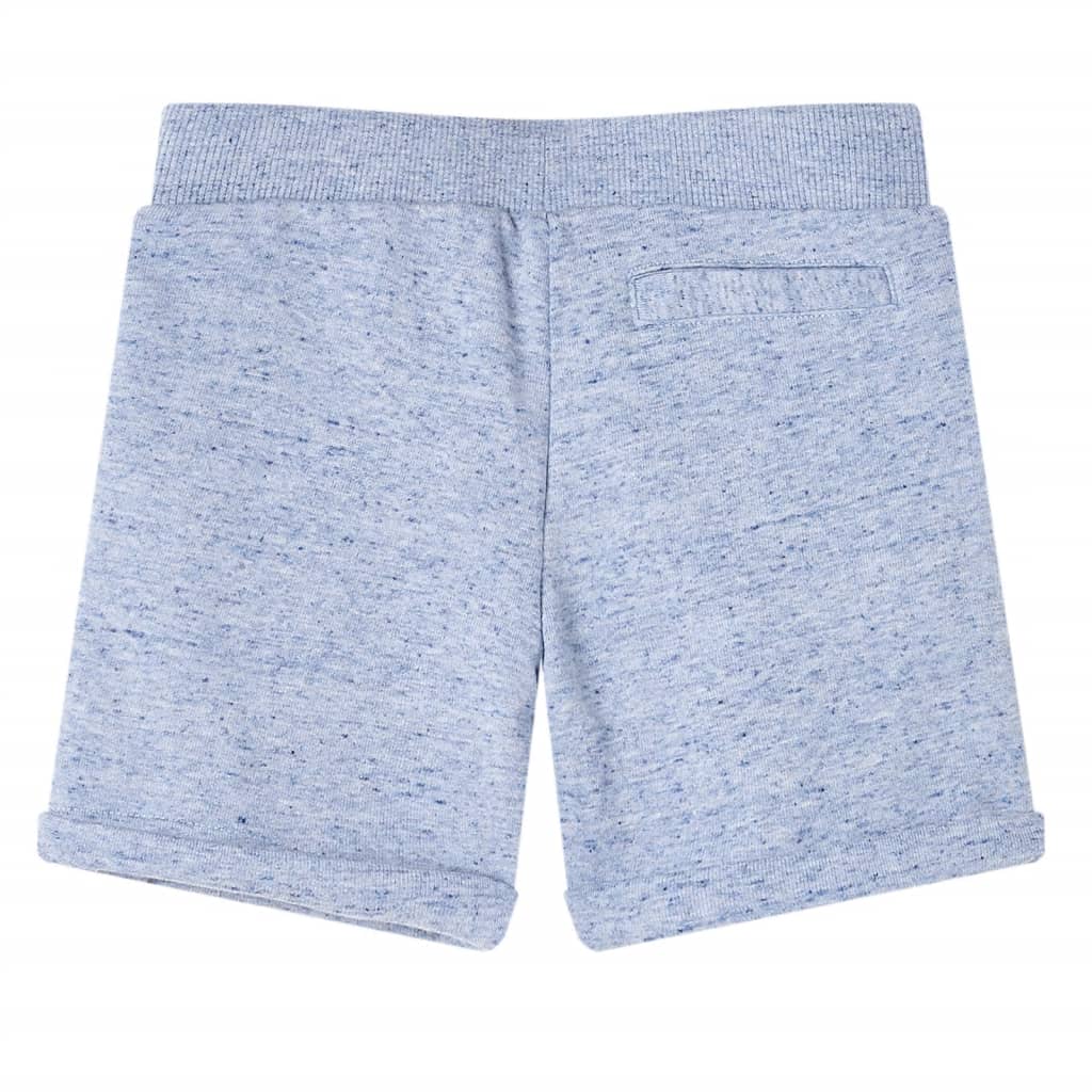 Vidaxl Kindershorts mit Trekoord 104 gemischt Blau