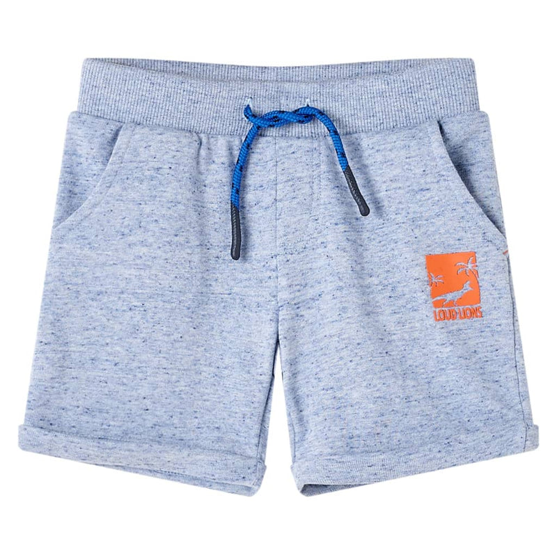 Vidaxl Kindershorts mit Trekkoord 116 gemischt Blau