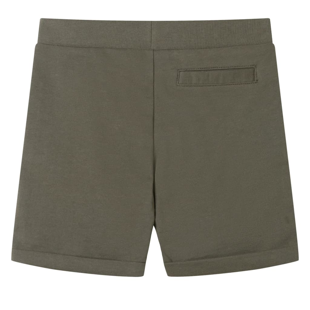 Vidaxl Kindershorts mit Trekkoord 92 Donkerkaki