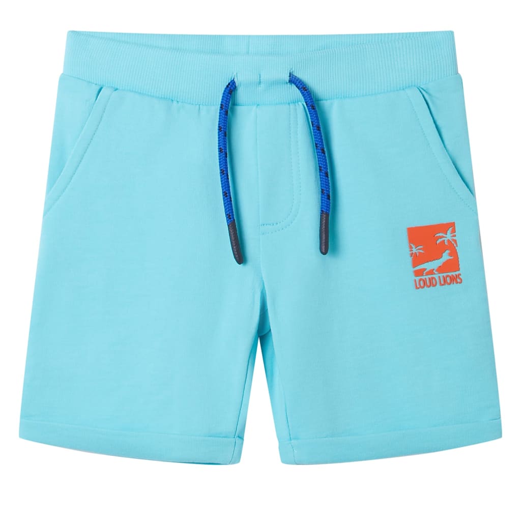 Vidaxl Kindershorts mit Trekoord 128 Sea Blue