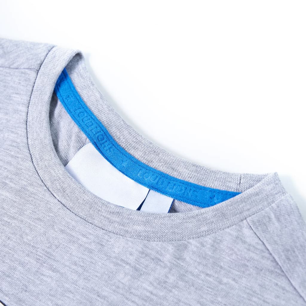 Vidaxl Kinderhemd 104 Grau