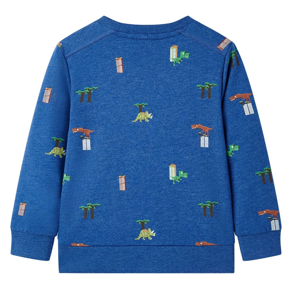 Vidaxl Kinderpullover 140 gemischt dunkelblau