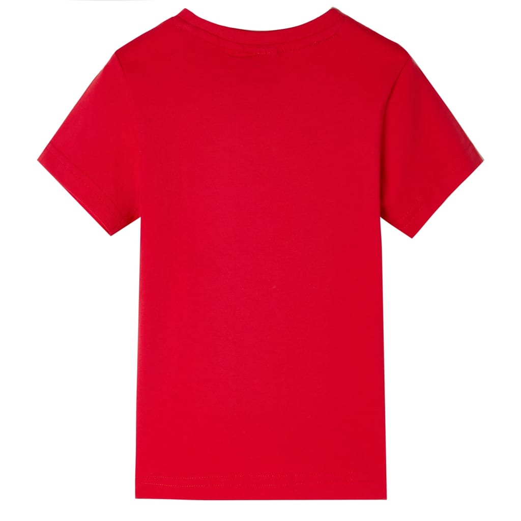 Vidaxl Kinderhemd 92 rot