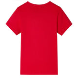 Vidaxl Kinderhemd 92 rot - afbeelding 2
