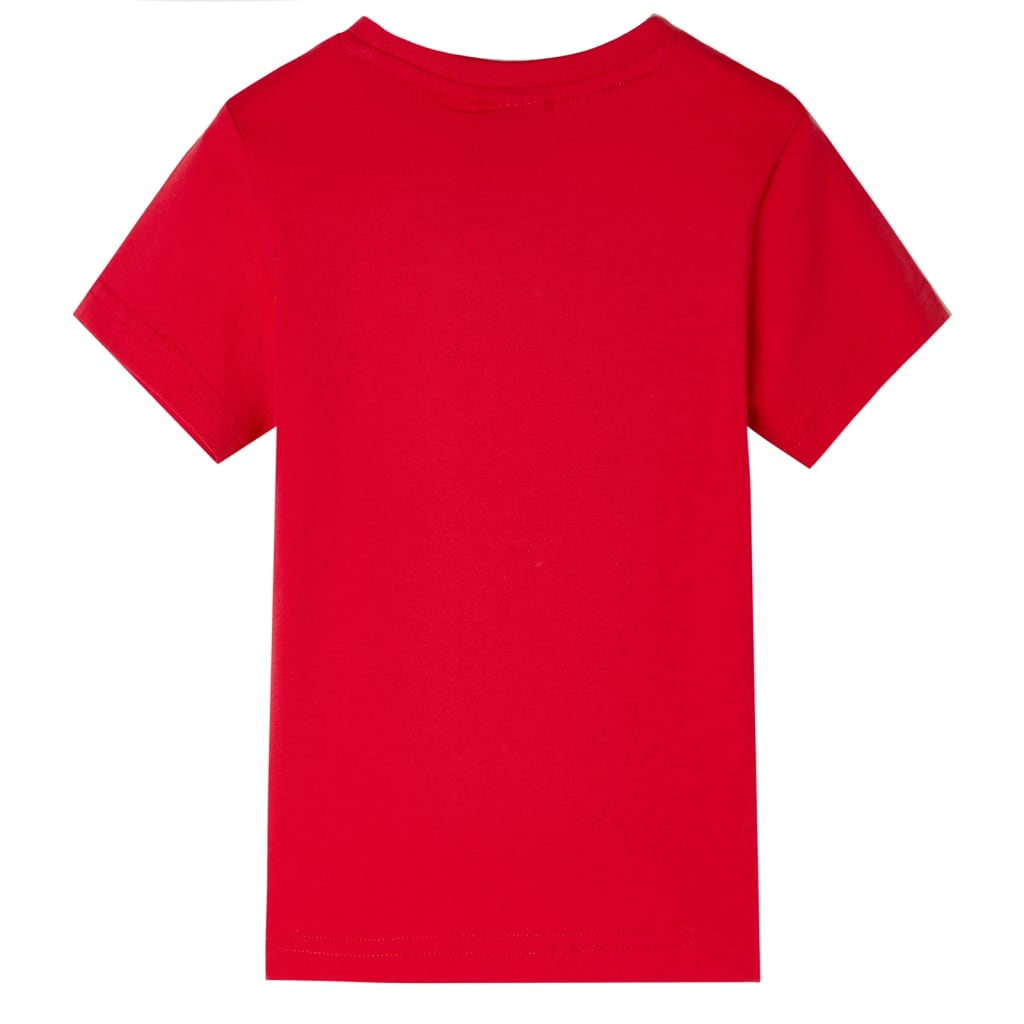 Vidaxl Kinderhemd 104 rot