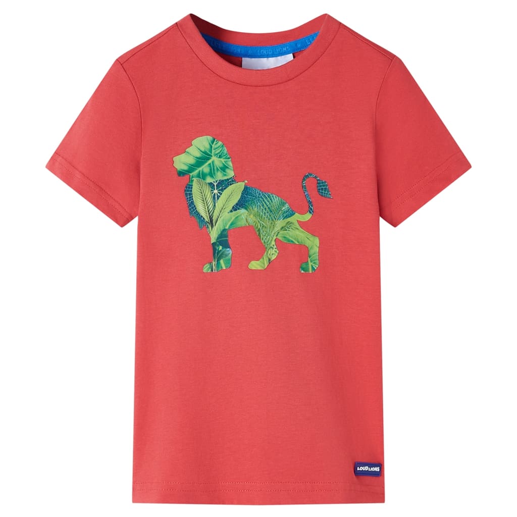 Vidaxl Kinderhemd 92 rot