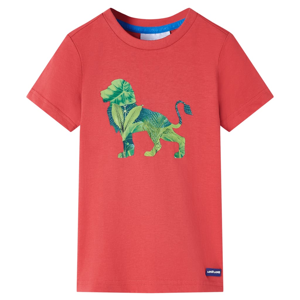 Vidaxl Kinderhemd 128 rot